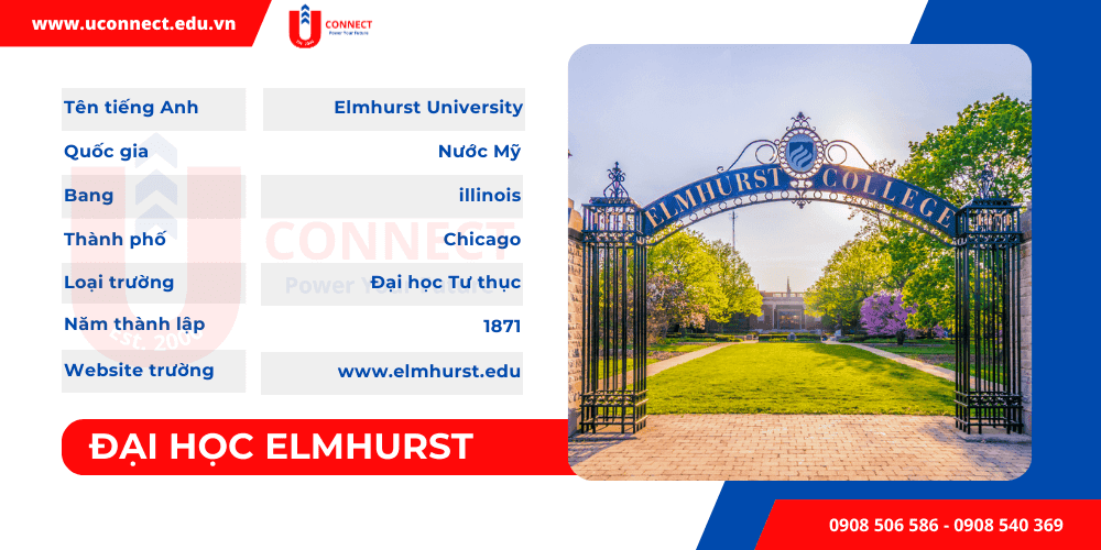 Đại học Elmhurst, bang Illinois - Mỹ